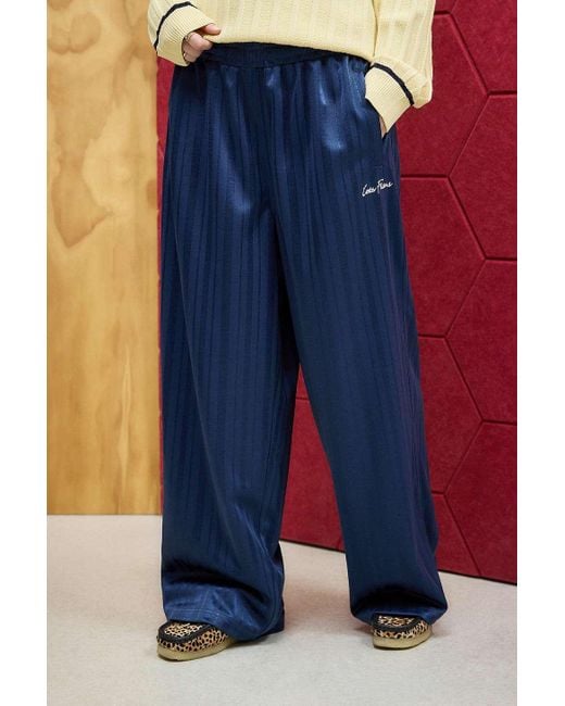 iets frans Blue Shadow Stripe Harri Joggers