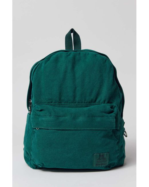 BDG Green Canvas Backpack