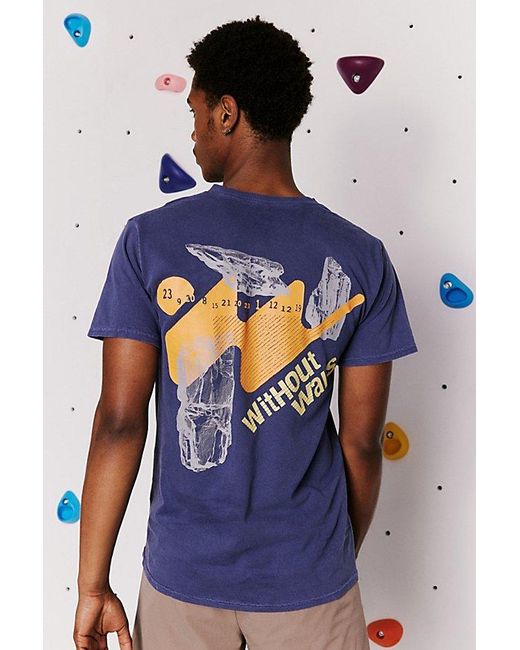 Without Walls Blue Rocks Tee for men