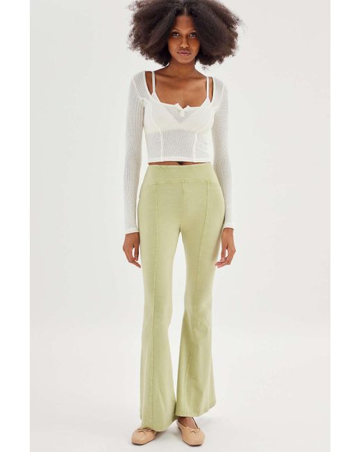 Out From Under Natural Aria Seamed Flared Pant