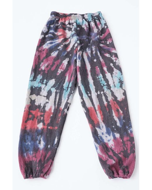 tie dye sweatpants rainbow