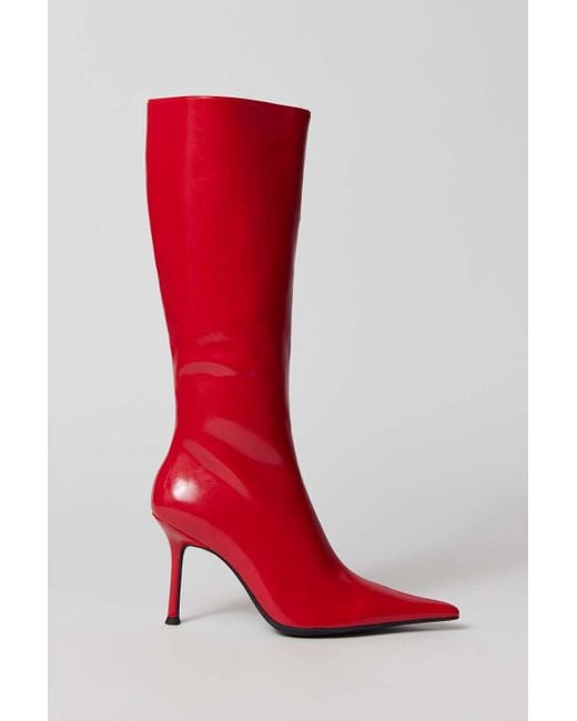 Jeffrey Campbell Darlings Boot In Red,at Urban Outfitters