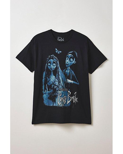 Urban Outfitters Black Corpse Bride Graphic Tee for men