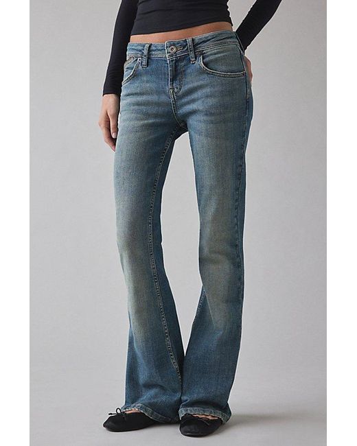 BDG Blue Brooke Low-Rise Flare Jean