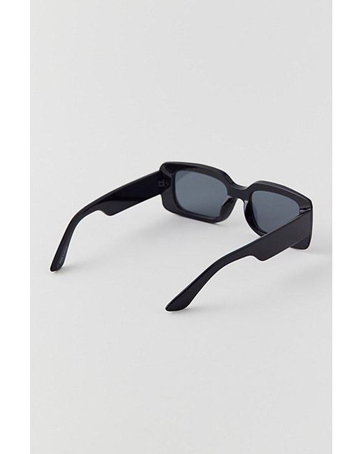 Urban Outfitters Gray Asher Rectangle Sunglasses for men