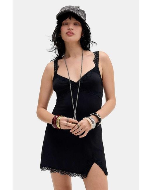 Out From Under Blue Slip Dress