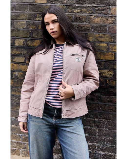BDG Black Aloe Canvas Jacket