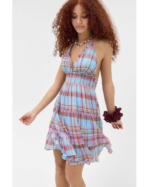 Kimchi Blue White Phoebe Midi Dress