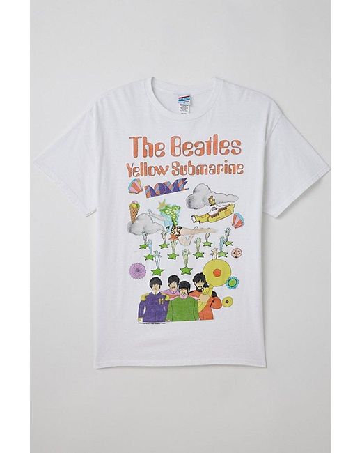 Urban Outfitters Gray The Beatles Vintage Tee for men