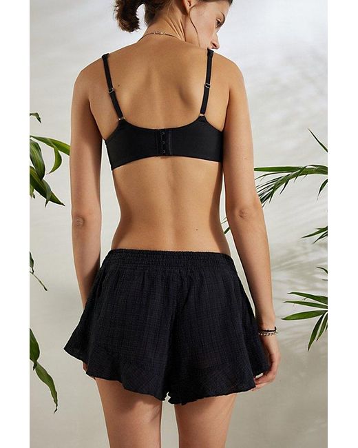 Out From Under Black Lilly Beach Micro Short