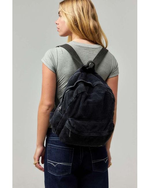 BDG Black Corduroy Backpack