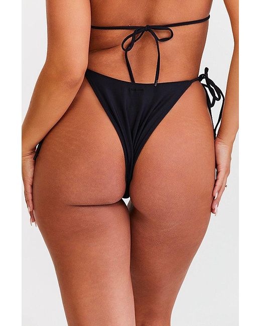 Sunkissed Orange Le Triangle String Bikini Bottom