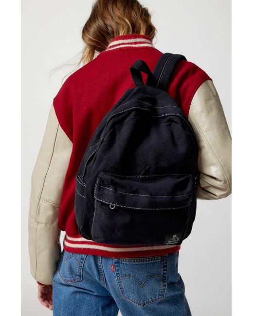 BDG Red Canvas Backpack