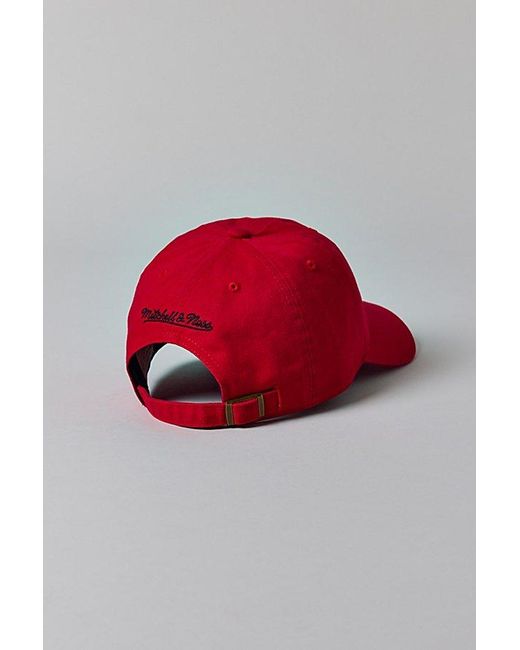 Mitchell & Ness MLB NY Yankees Tonal Logo Dad Hat, MAROON Mitchell & Ness MLB NY Yankees Tonal Logo Dad Hat | Urban  main image 3