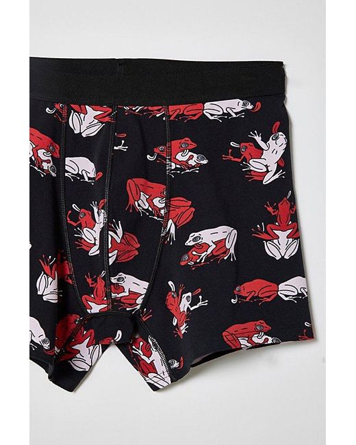 Urban Outfitters Black Tossed Frogs Boxer Brief for men