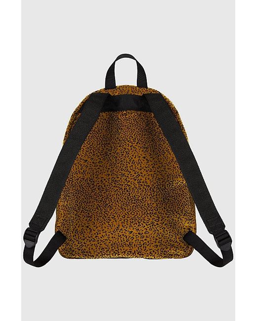 Supreme Brown Velvet Backpack for men
