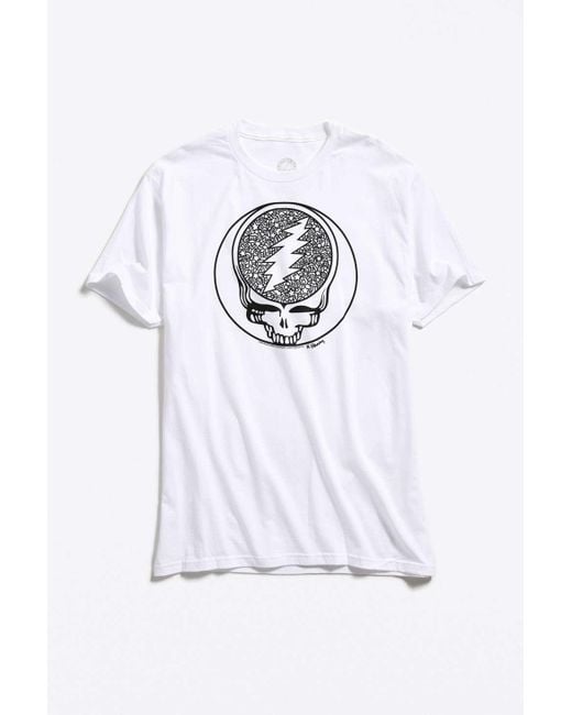 Urban Outfitters White Grateful Dead X Keith Haring Tee for men
