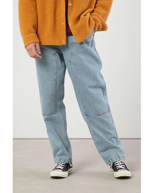 Geeks DENIM DOWBLE KNEE PANTS | unimac.az