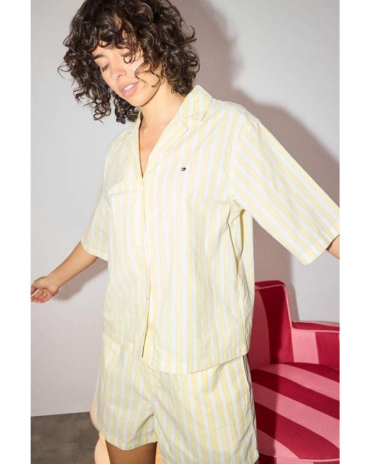 Tommy Hilfiger Pink Poplin Shirt