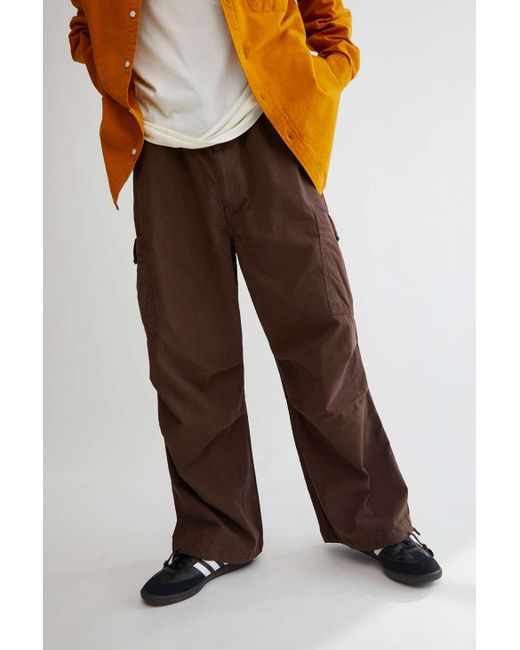 Jaded London Baggy Cargo Pant in Chocolate (Brown) for Men Lyst