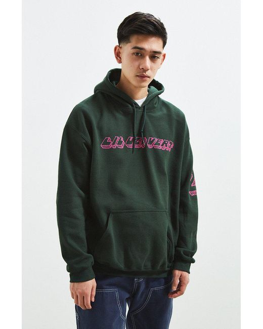 Urban Outfitters Lil Uzi Vert Hoodie Sweatshirt in Green for Men