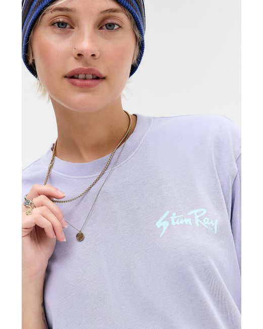Stan Ray Cosmic Purple Logo T-shirt