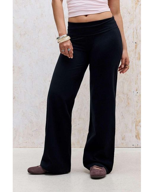 iets frans Blue Kali Foldover Trousers