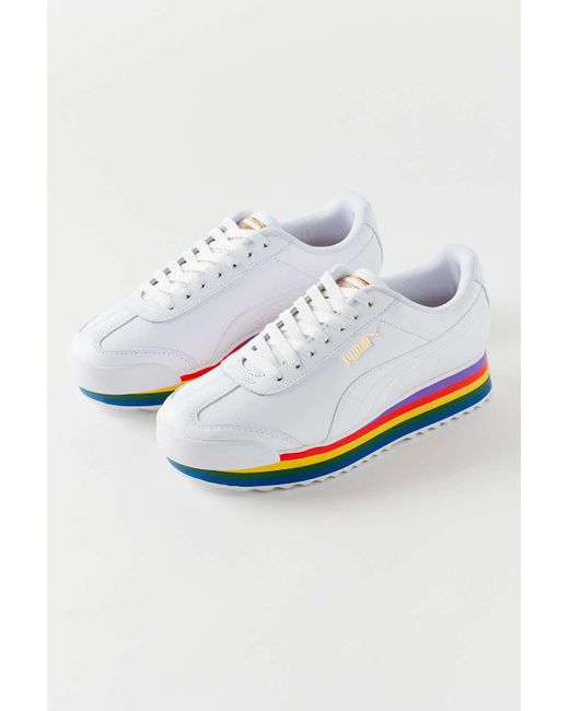 Roma amor hotsell rainbow women's sneakers