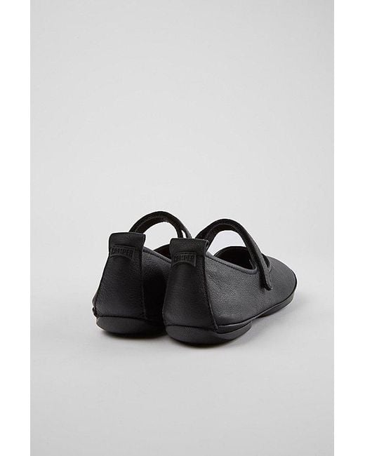 Camper Red Right Leather Ballet Flat