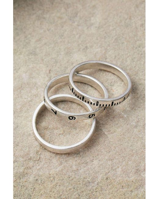 Icon Brand Natural Recast Dial Ring 3-pack for men