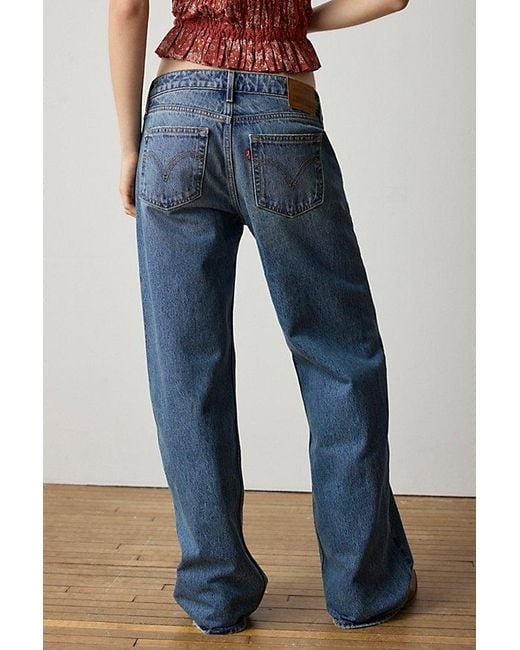 Levi's Black Low Loose Jeans