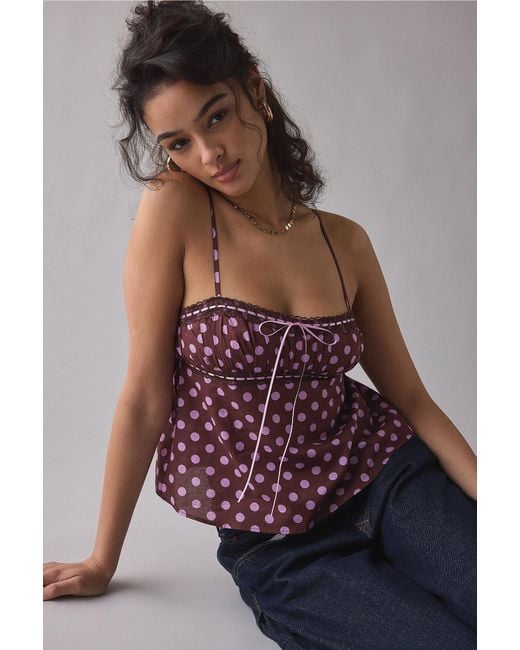 Kimchi Blue Brown Molly Cami Top
