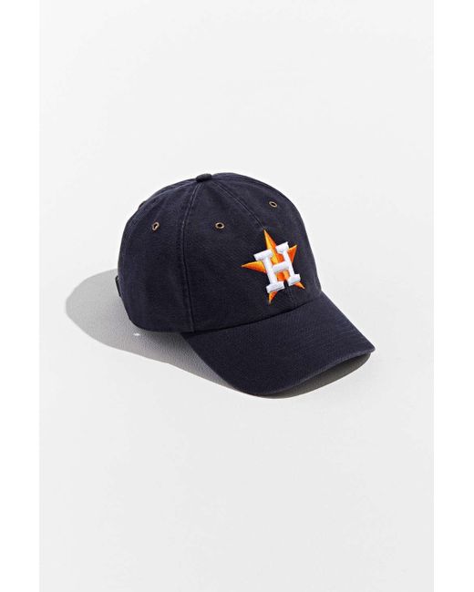 47 Brand Blue X Carhartt Houston Astros Dad Baseball Hat for men
