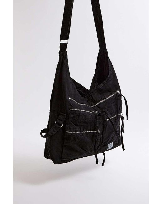 Urban Outfitters Black Uo Utility Slouchy Crossbody Bag