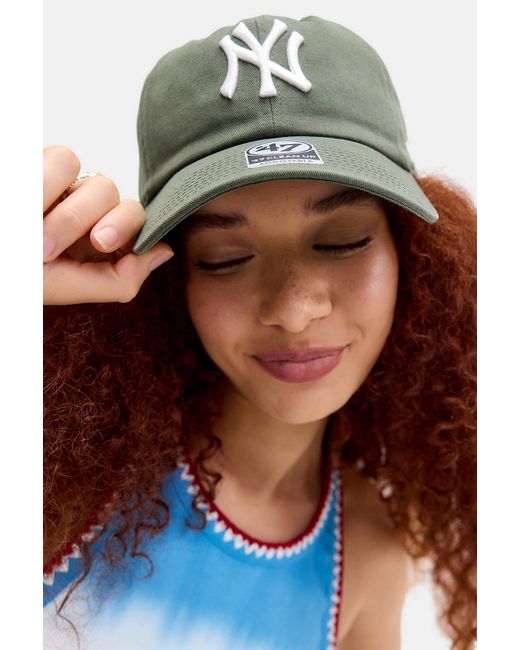 '47 Blue Ny Yankees Clean Up Cap