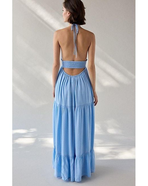 kimchi blue halter dress Kimchi Blue Charlie Printed Halter Mini Dress