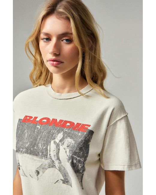 Urban Outfitters White Uo Blondie T-shirt