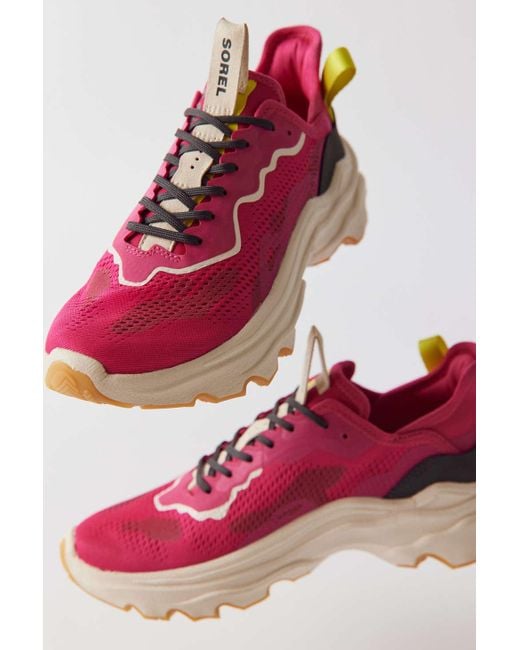 Sorel Rubber Breakthru Day Lacesneaker in Pink Lyst