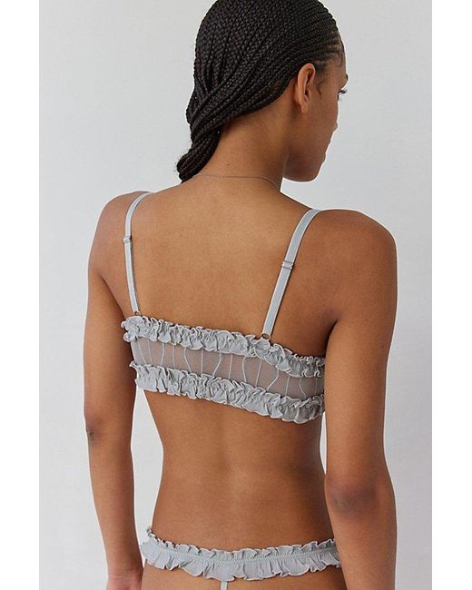 Out From Under White Make Waves Scoop Bralette