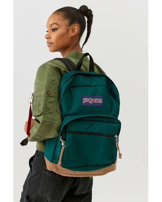 Jansport Green Right Pack Retro Backpack