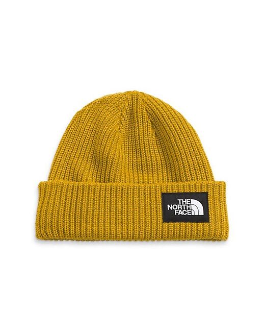 The North Face Yellow Salty Dog Lined Knit Beanie for men
