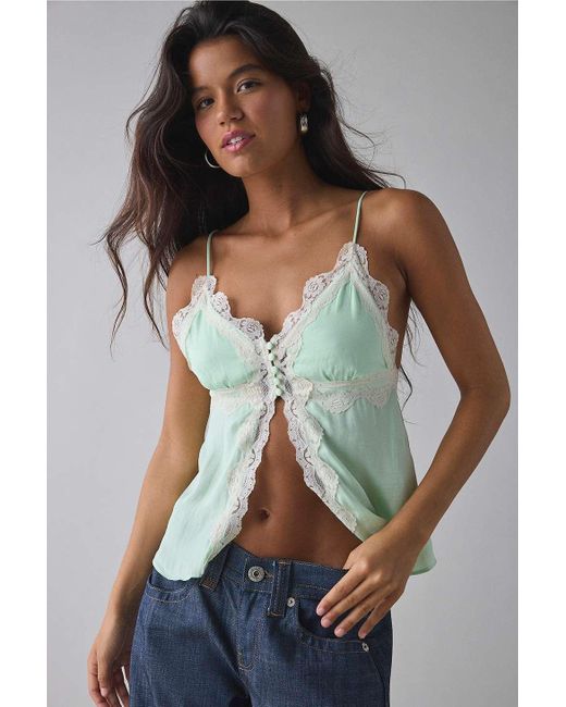 Kimchi Blue Green Kristina Cami