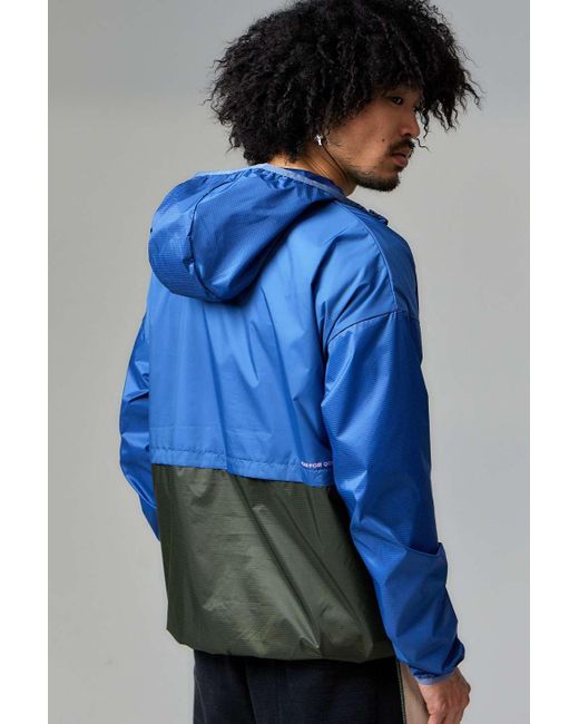COTOPAXI Blue Teca Quarter-zip Windbreaker Jacket for men