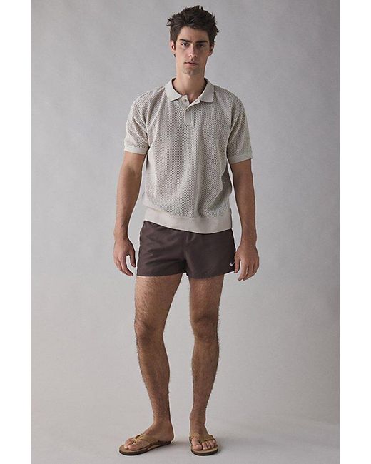 Nike Gray Uo Exclusive Essential 3" Lap Short for men