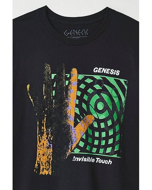 Urban Outfitters Black Genesis Invisible Touch Graphic Tee for men