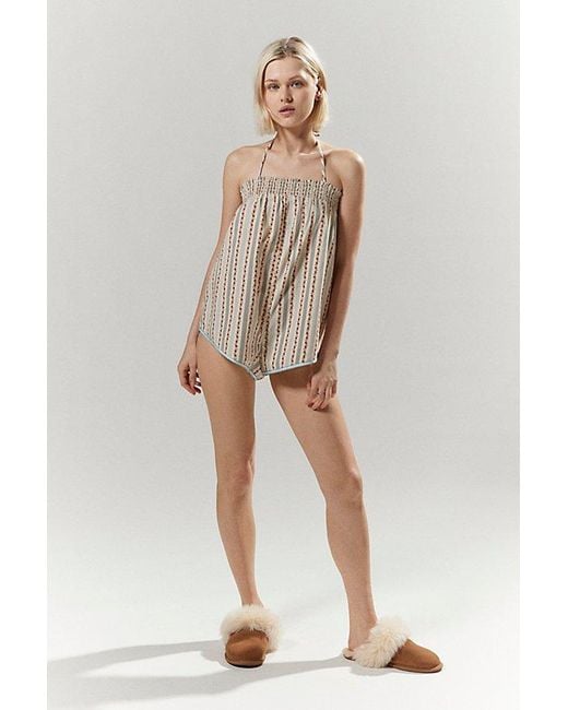 Out From Under Multicolor Pj Party Romper