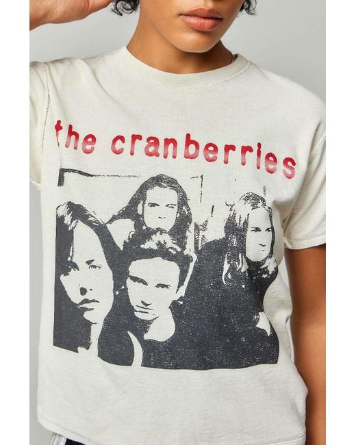 Urban Outfitters Gray Uo The Cranberries T-shirt
