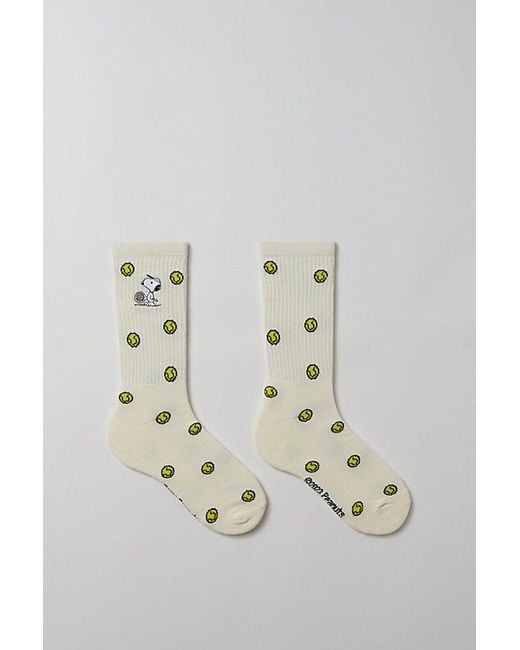 Urban Outfitters White Snoopy Tennis Crew Sock for men