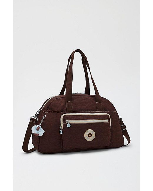 Kipling Brown Defea Extra Weekender Duffle Bag