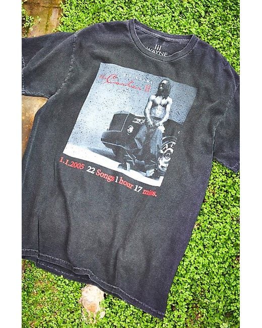 Urban Outfitters Black Lil Wayne Tha Carter Ii Graphic Tee for men